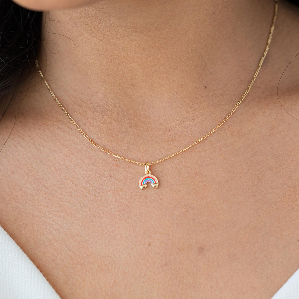 Over the Rainbow Enamel Necklace — photo 5