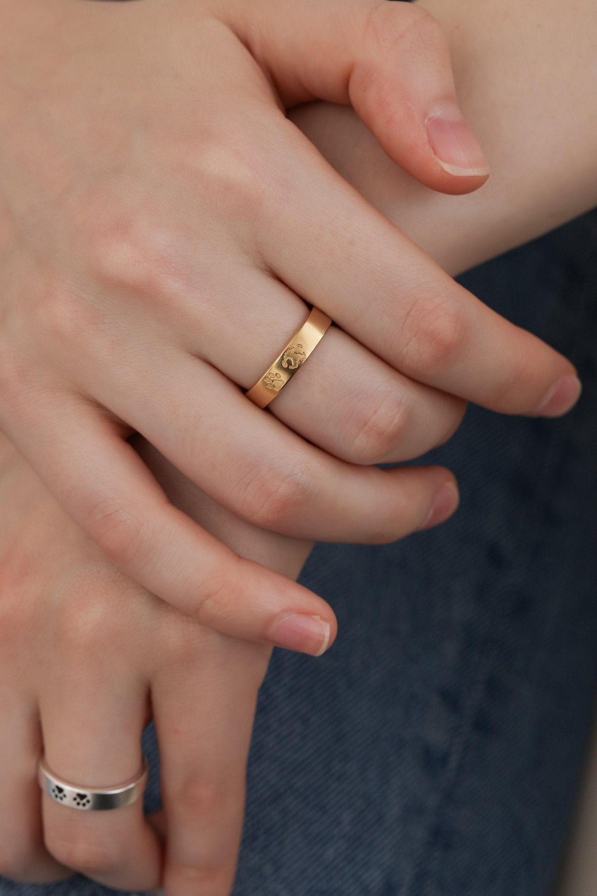 Dog Paw Print Ring — photo 4