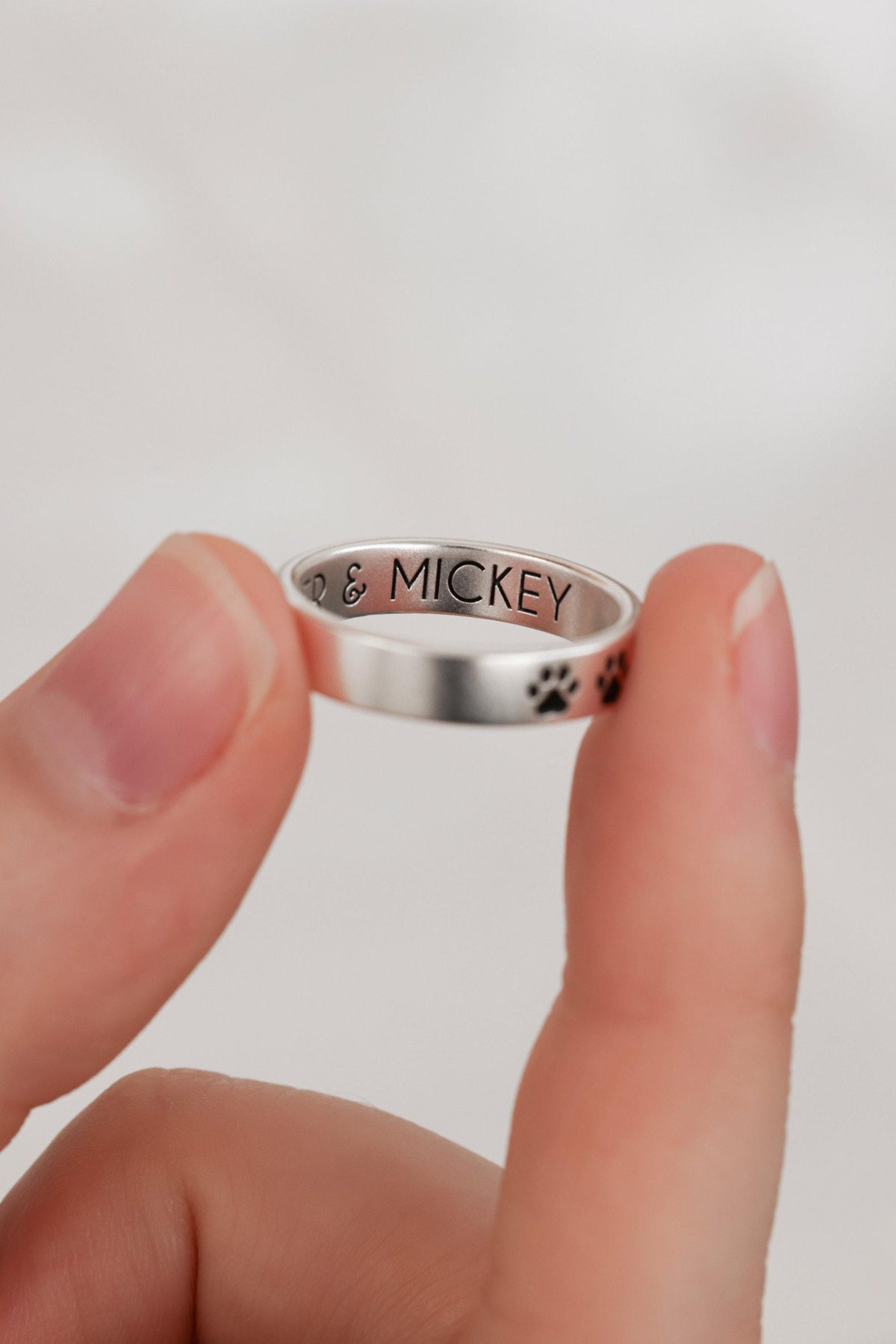 Dog Paw Print Ring — photo 6