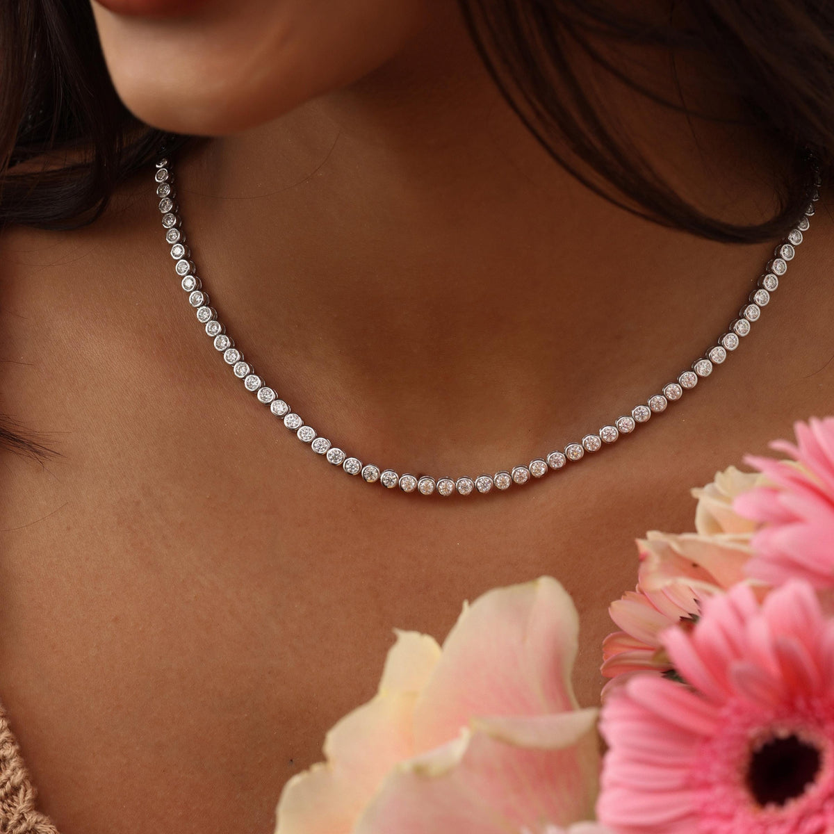 Classic Tennis Necklace — photo 3