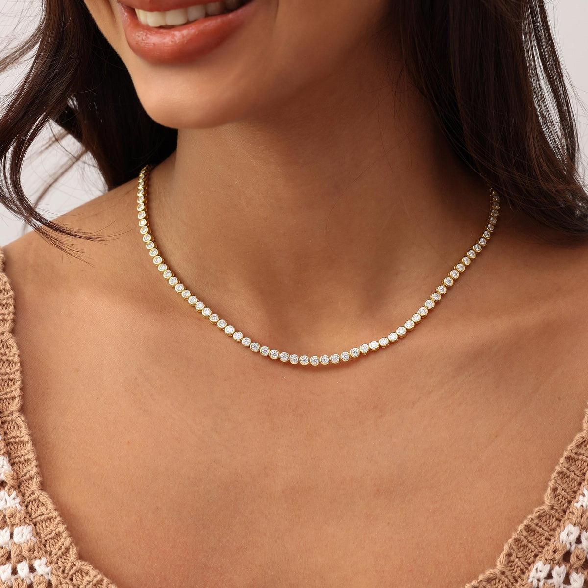 Classic Tennis Necklace — photo 7