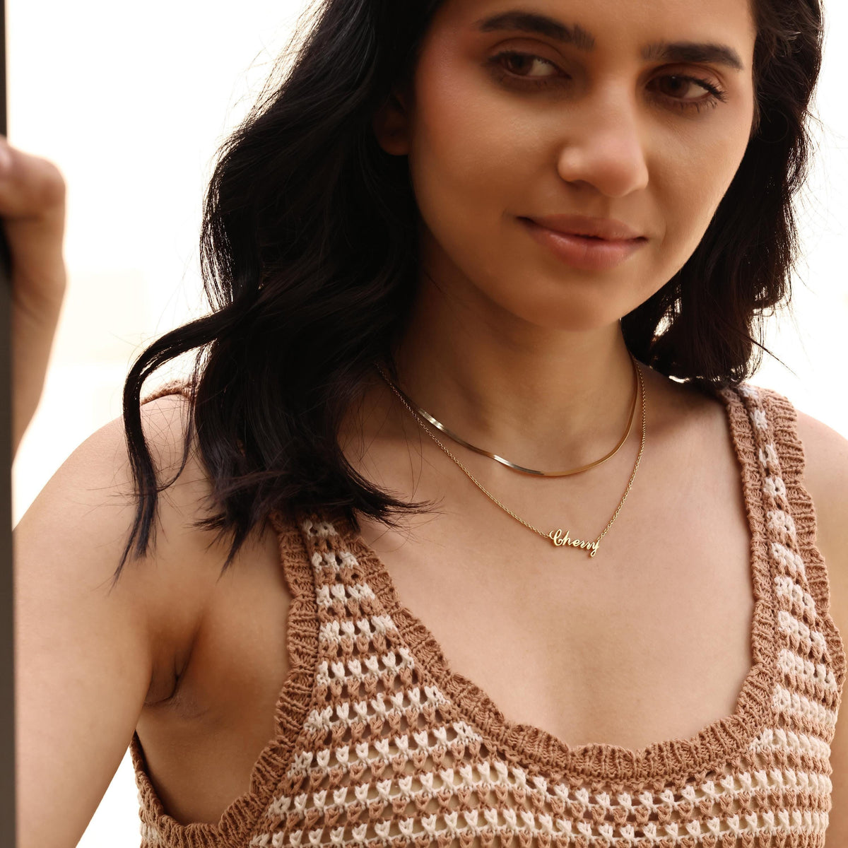 Script Name Necklace — photo 10