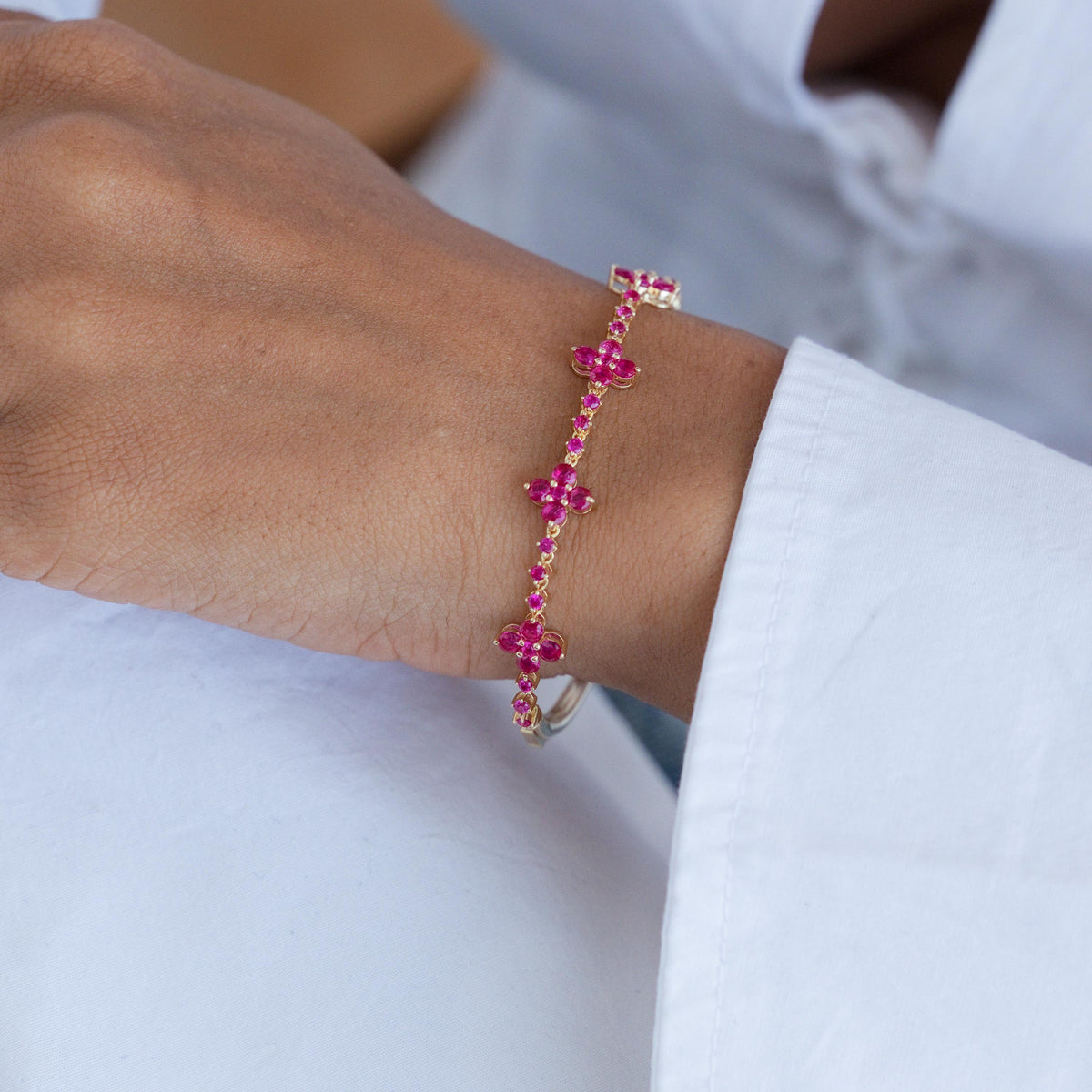 Adjustable Bolo Tennis Bracelet — photo 6