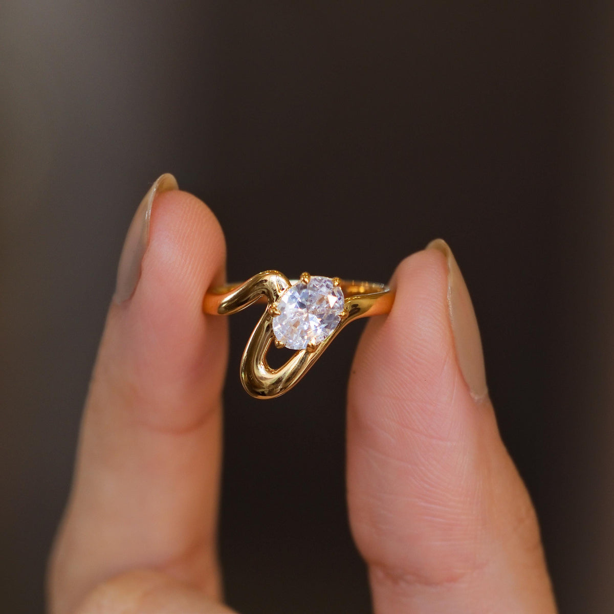 Oval Birthstone Ring — photo 5
