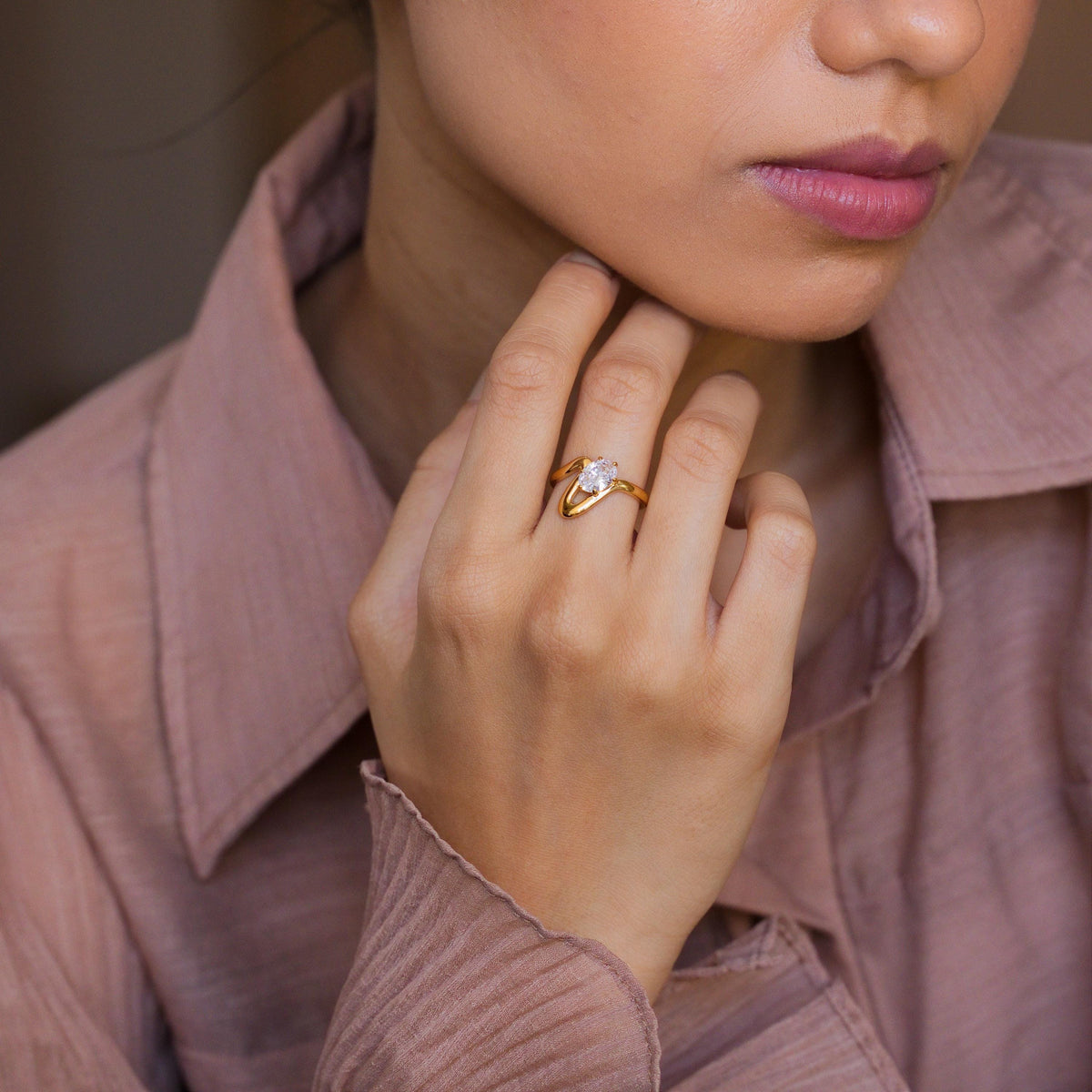 Oval Birthstone Ring — photo 2