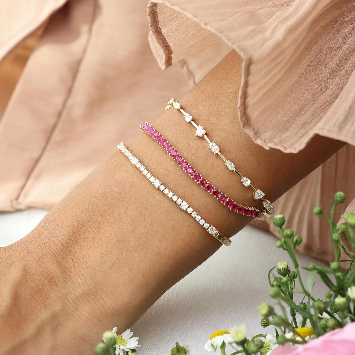 Multiway Tennis Choker Necklace — photo 1