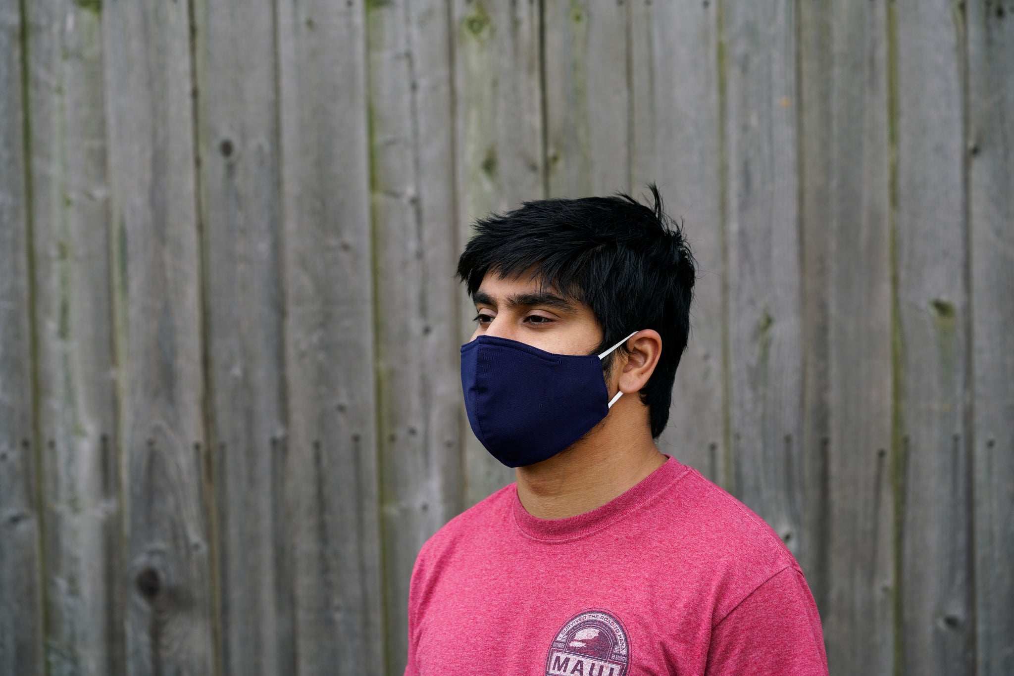 Reusable & Washable Nonmedical Mask with Nose Wire