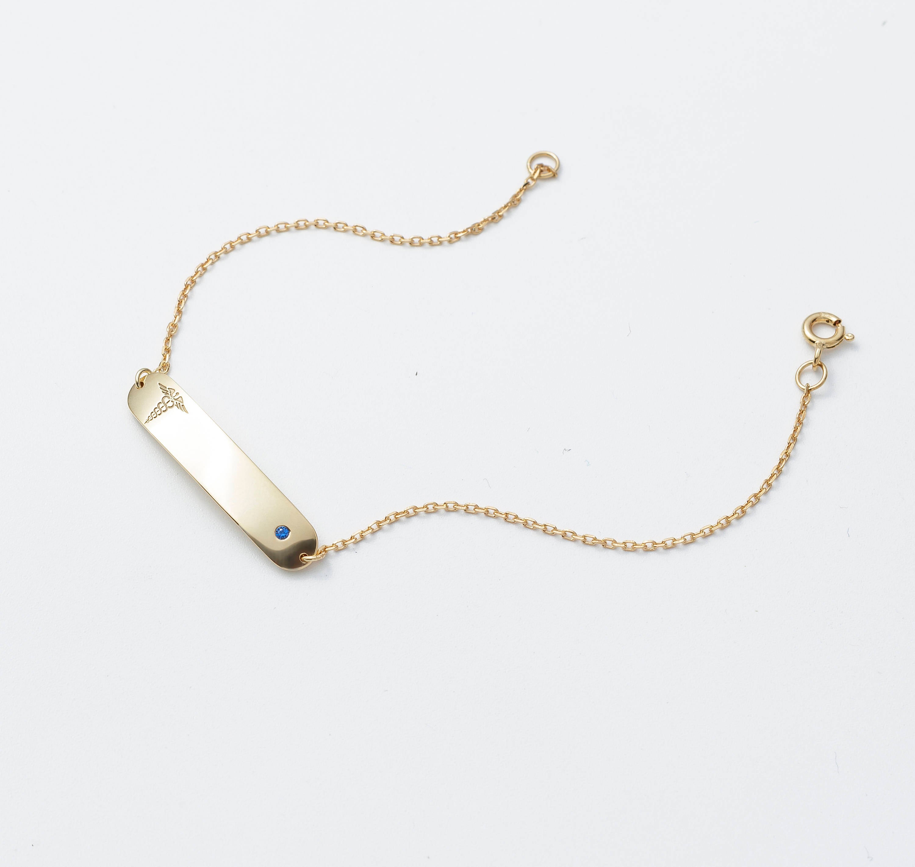 Medical Alert Bar Bracelet