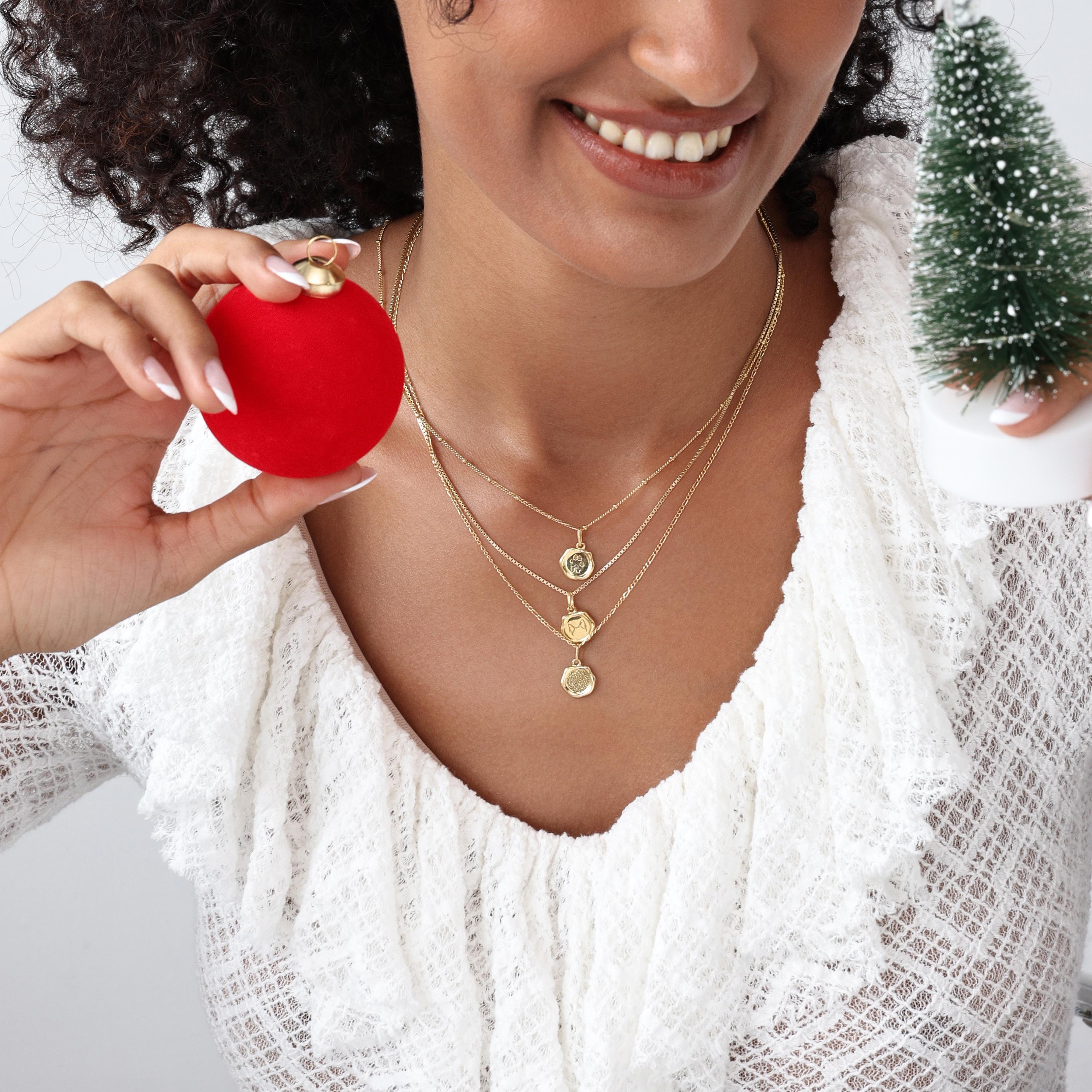 Detailed Pet Nose Print Petite Pendant By CodeBlue Jewelry (PENDANT ONLY)