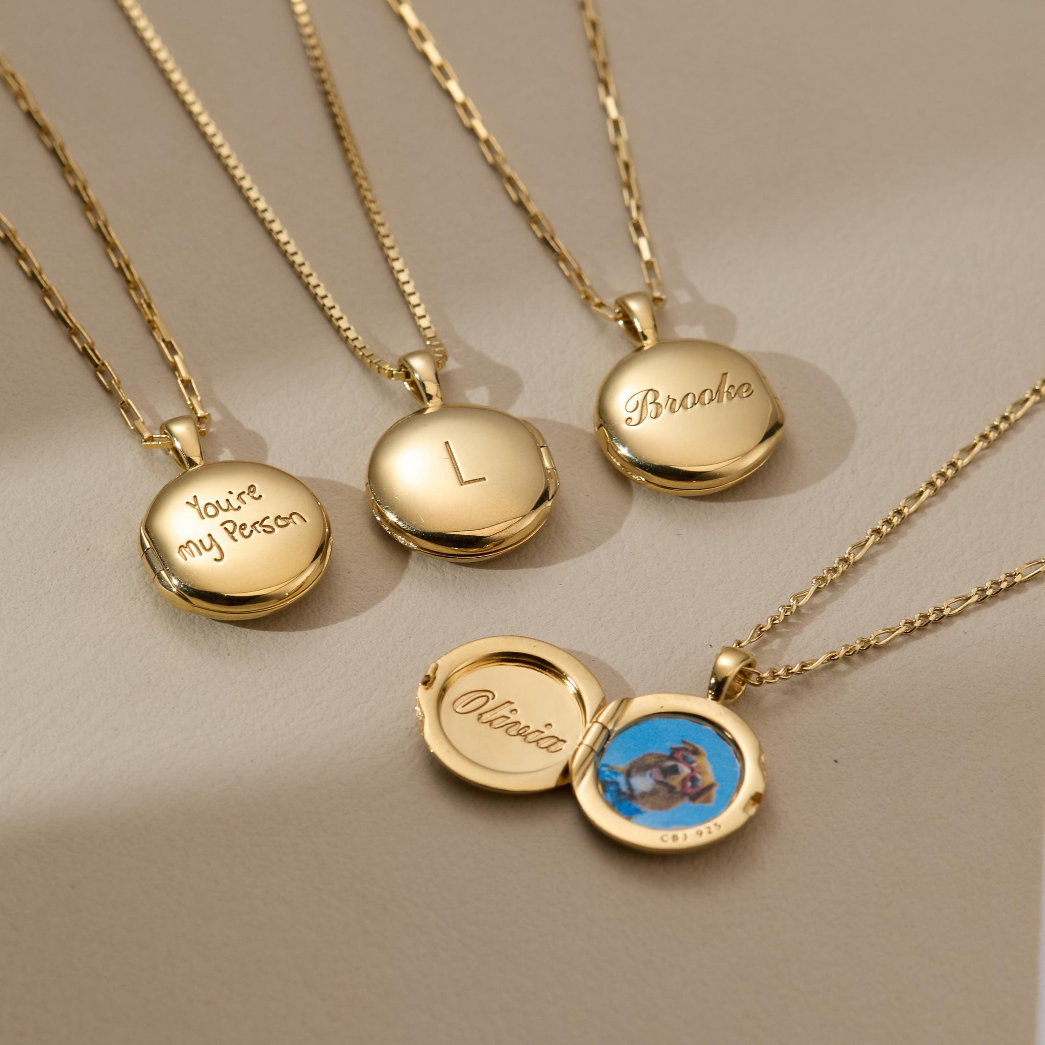 Custom Name Locket Necklace By CodeBlue Jewelry | Circle Florals Locket | Personalized Photo Locket | Keepsake Gifts | Christmas Gifts