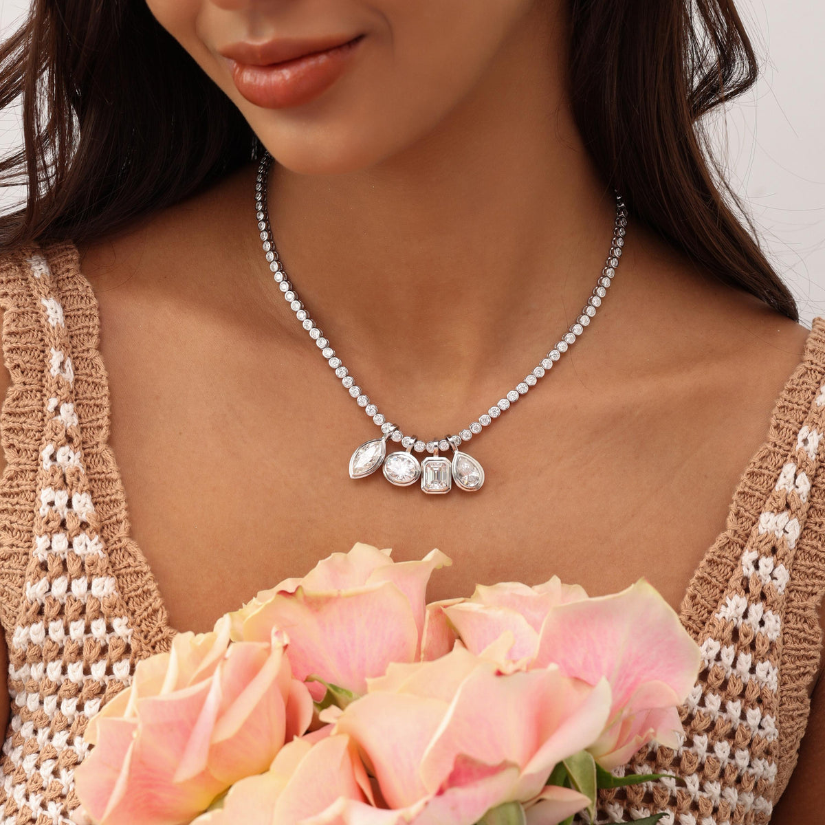 Bezel Stone Pendant