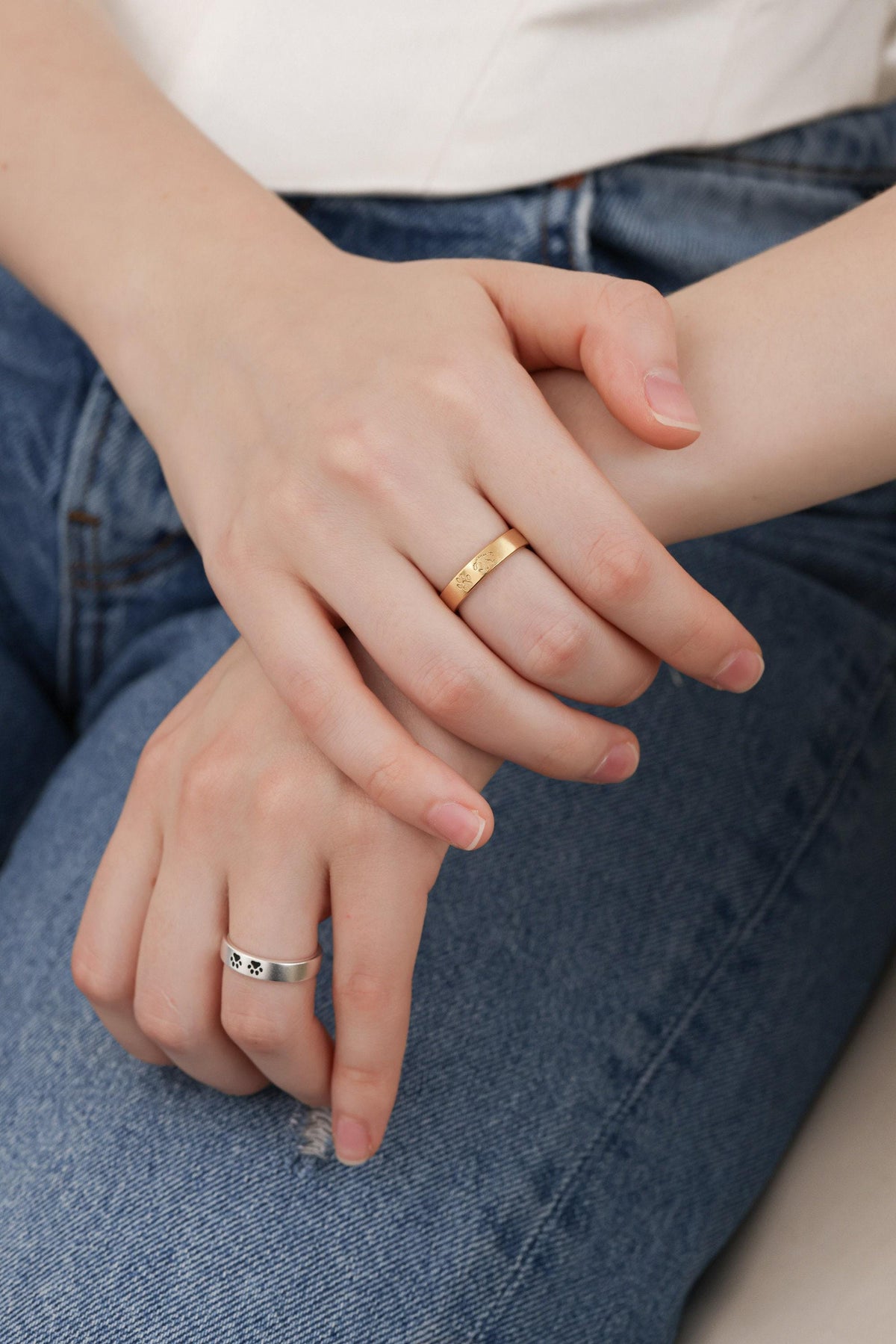 Dog Paw Print Ring — photo 7