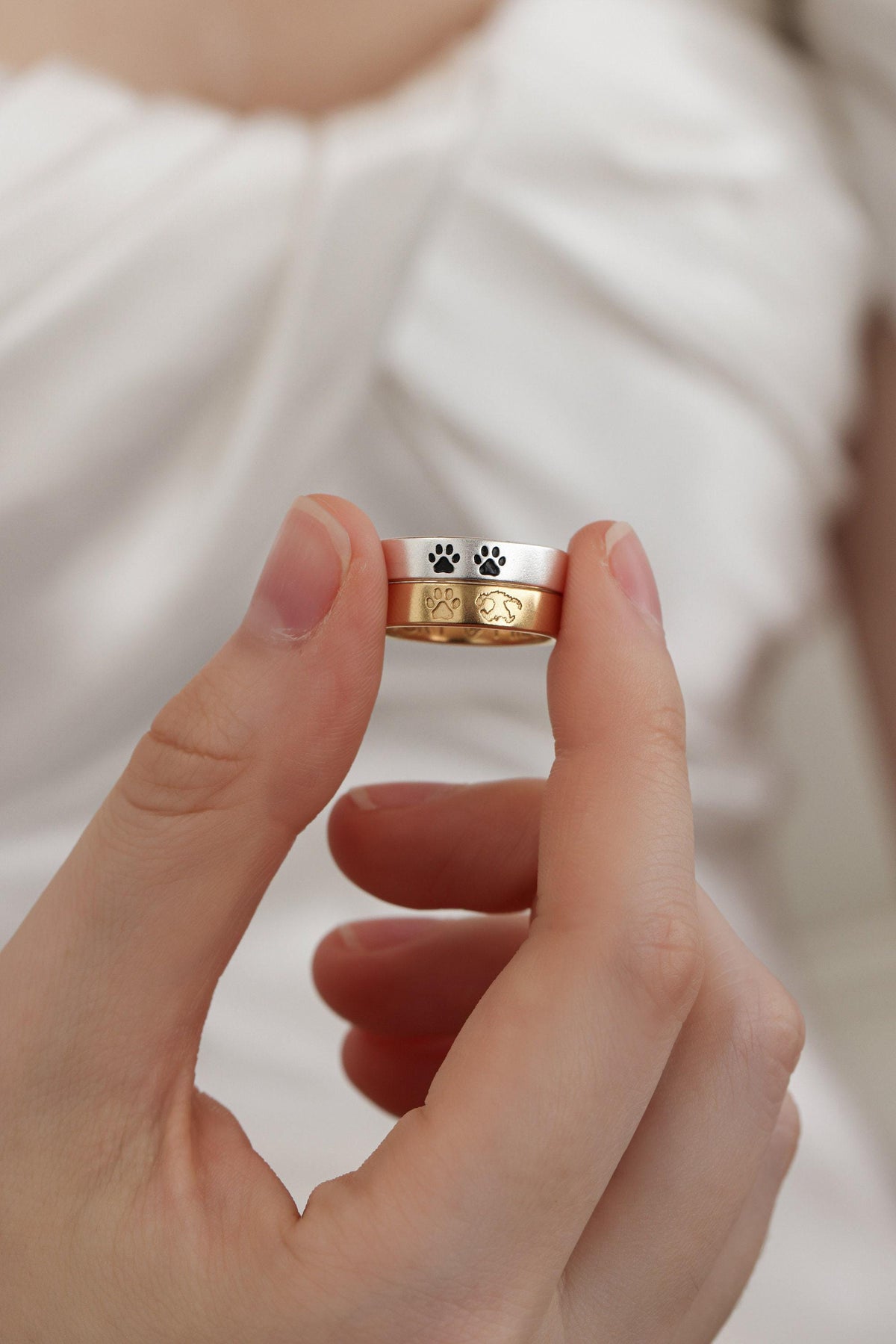 Dog Paw Print Ring — photo 10