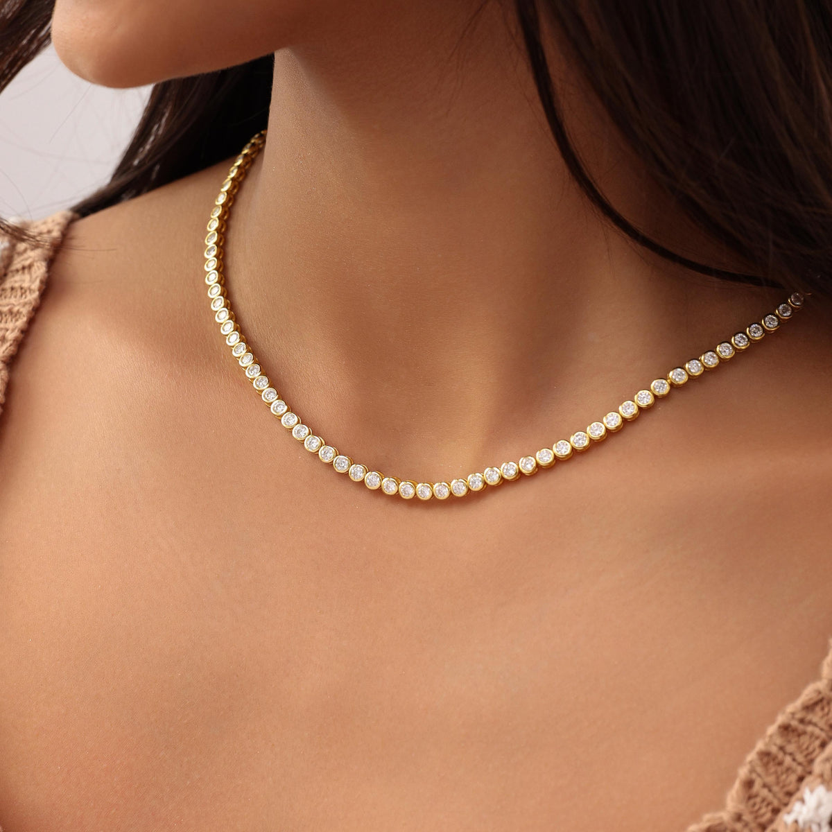 Classic Tennis Necklace — photo 5