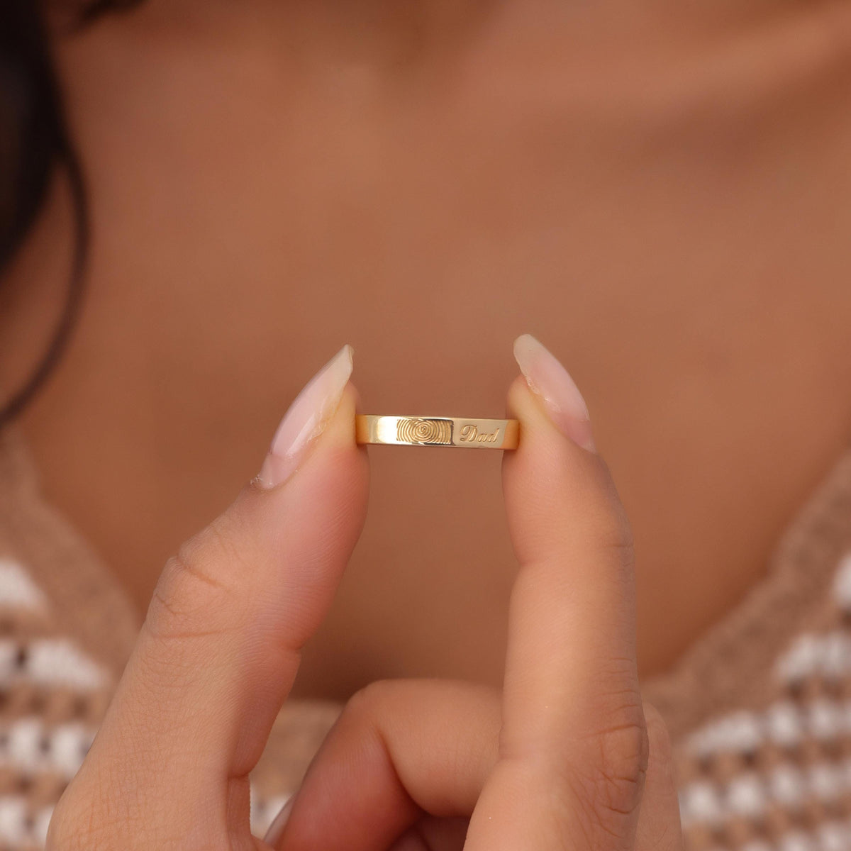Fingerprint Ring — photo 2