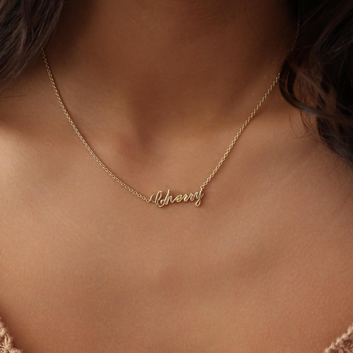 Script Name Necklace — photo 13