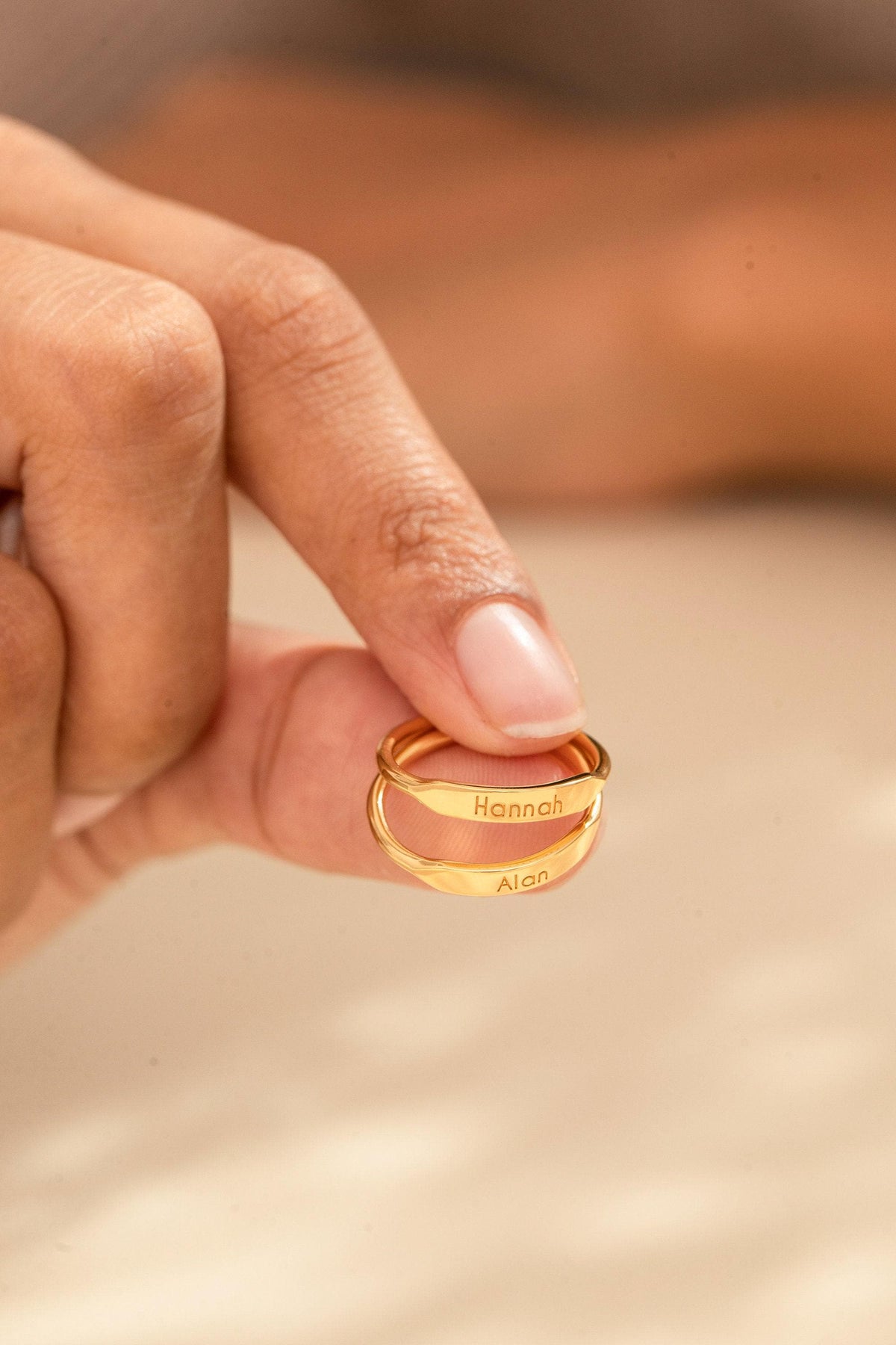 Mini Bar Name Ring — photo 4