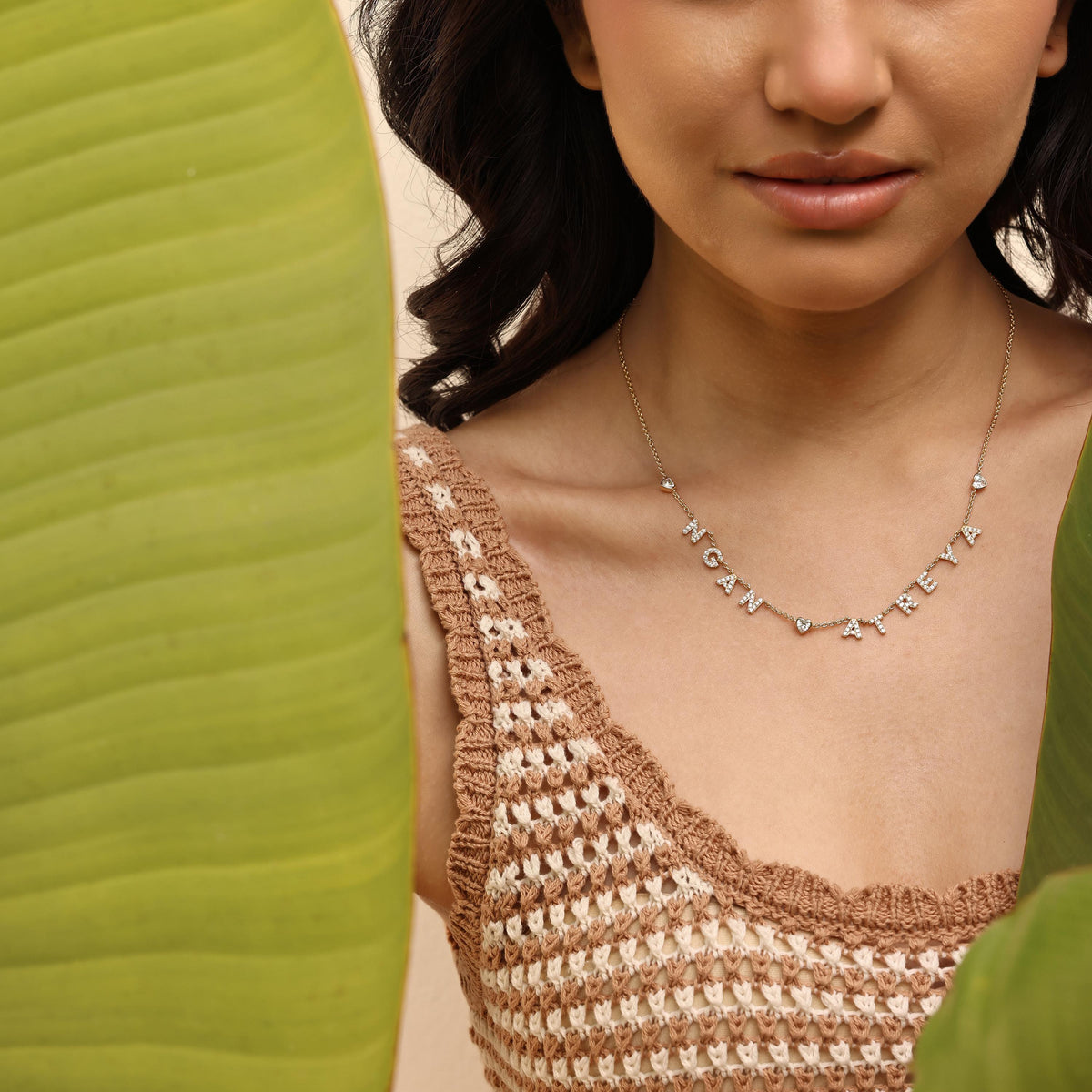 Pavé Name Necklace — photo 19