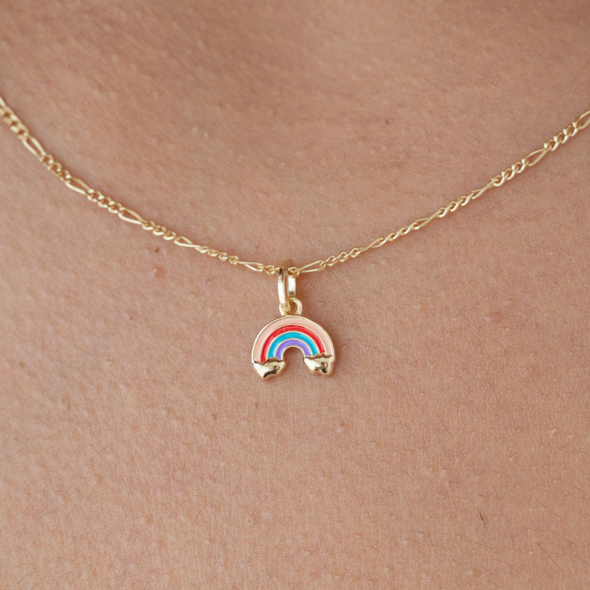 Over the Rainbow Enamel Necklace — photo 2