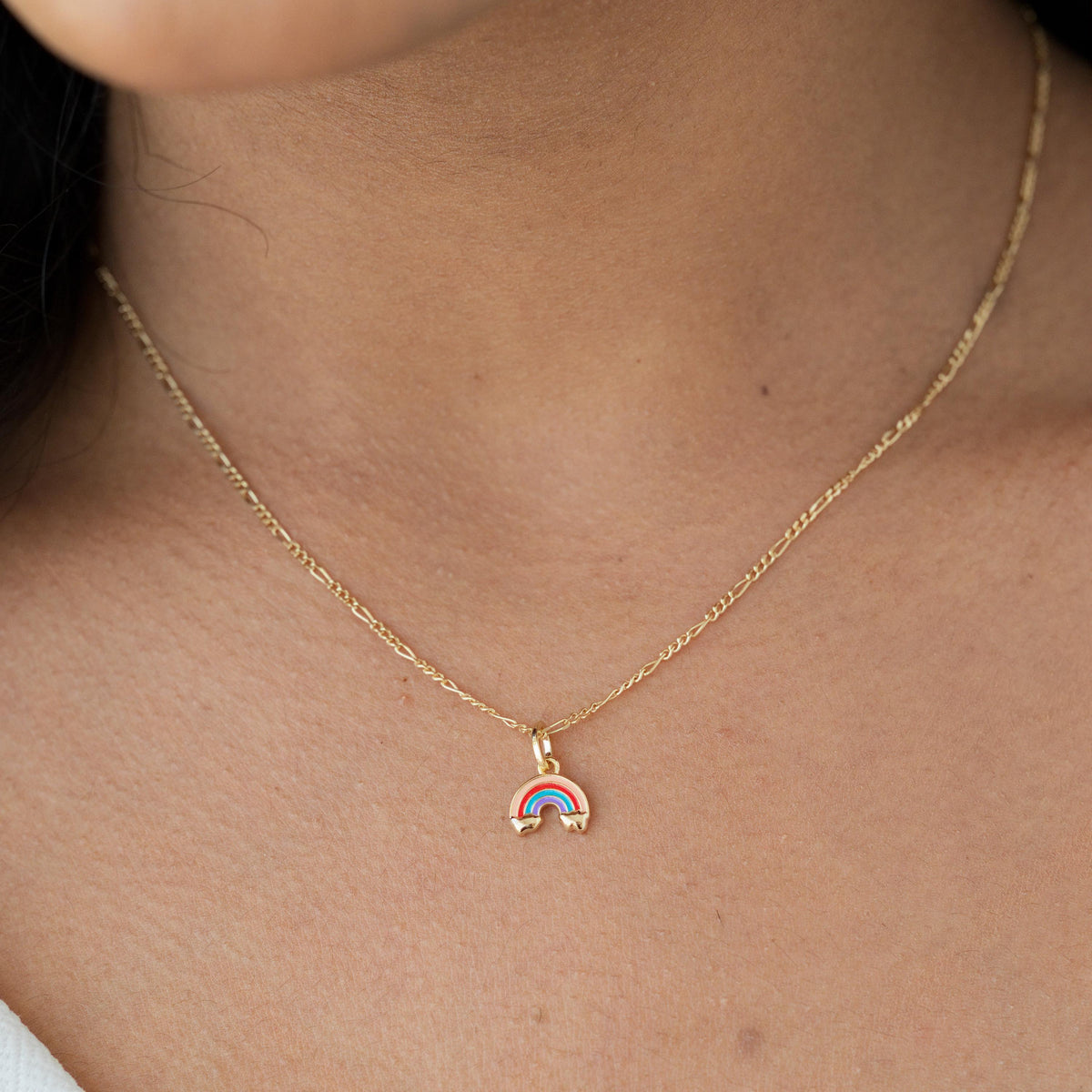 Over the Rainbow Enamel Necklace — photo 3
