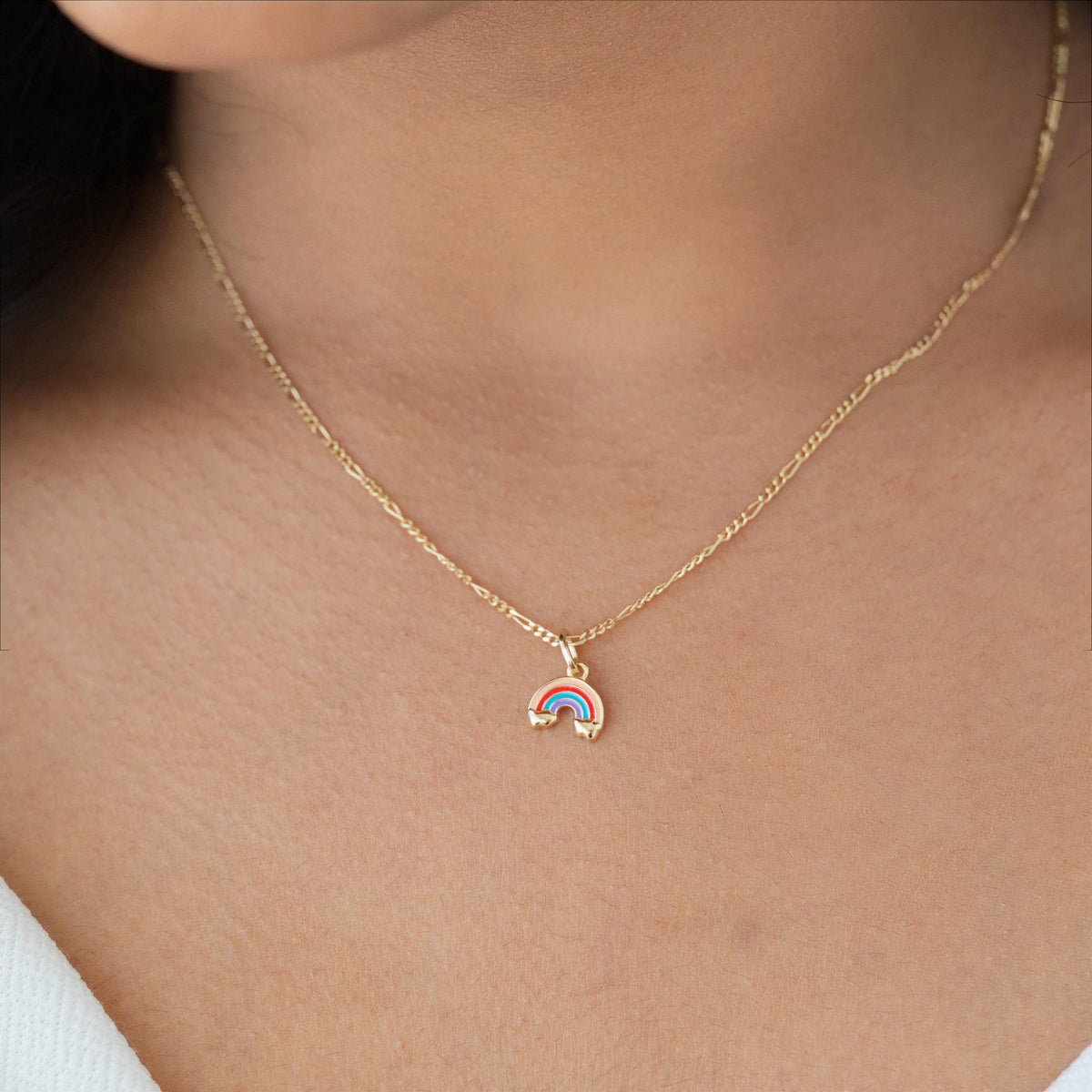Over the Rainbow Enamel Necklace — photo 6
