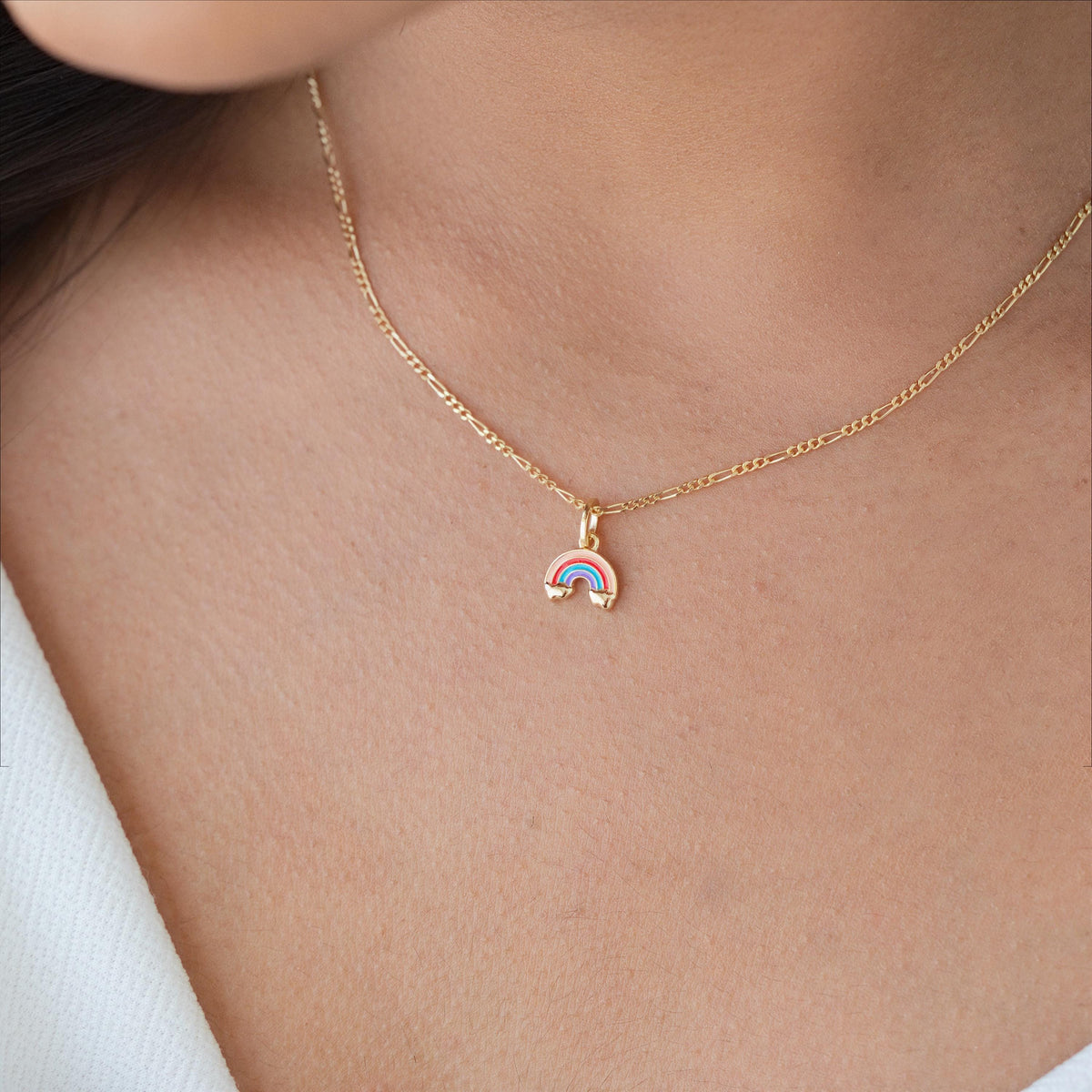 Over the Rainbow Enamel Necklace — photo 7