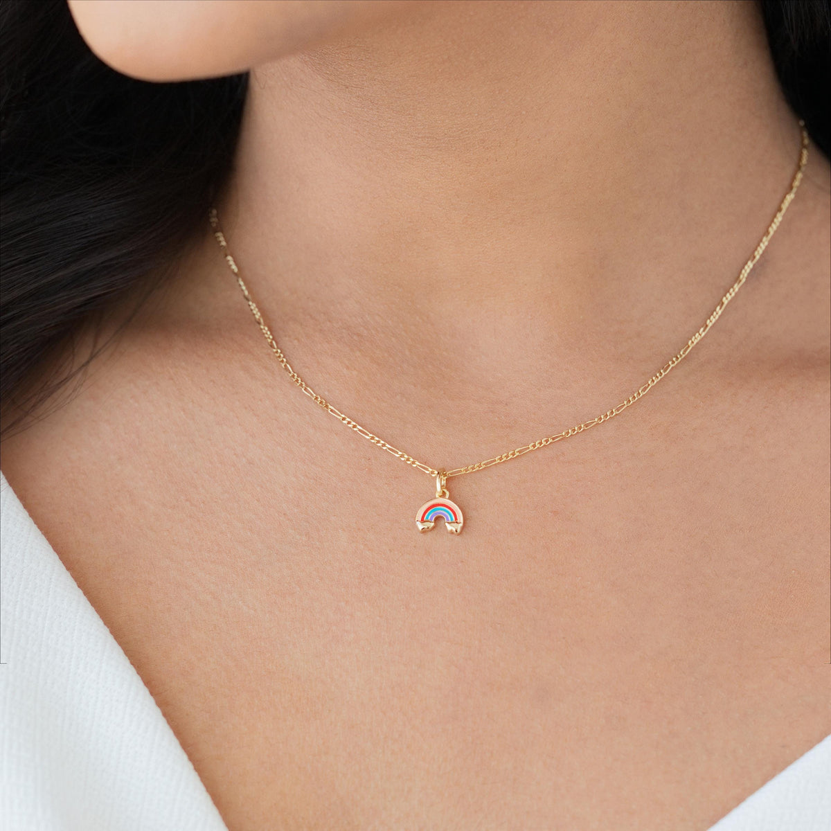 Over the Rainbow Enamel Necklace — photo 8