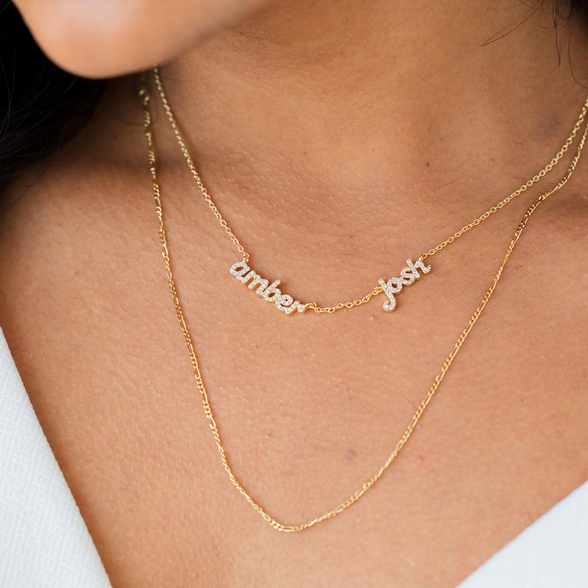 Family Names Necklace, Cable Chain — photo 15