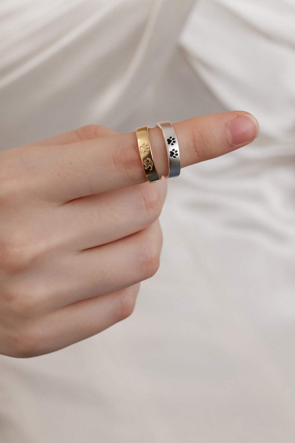 Dog Paw Print Ring — photo 5