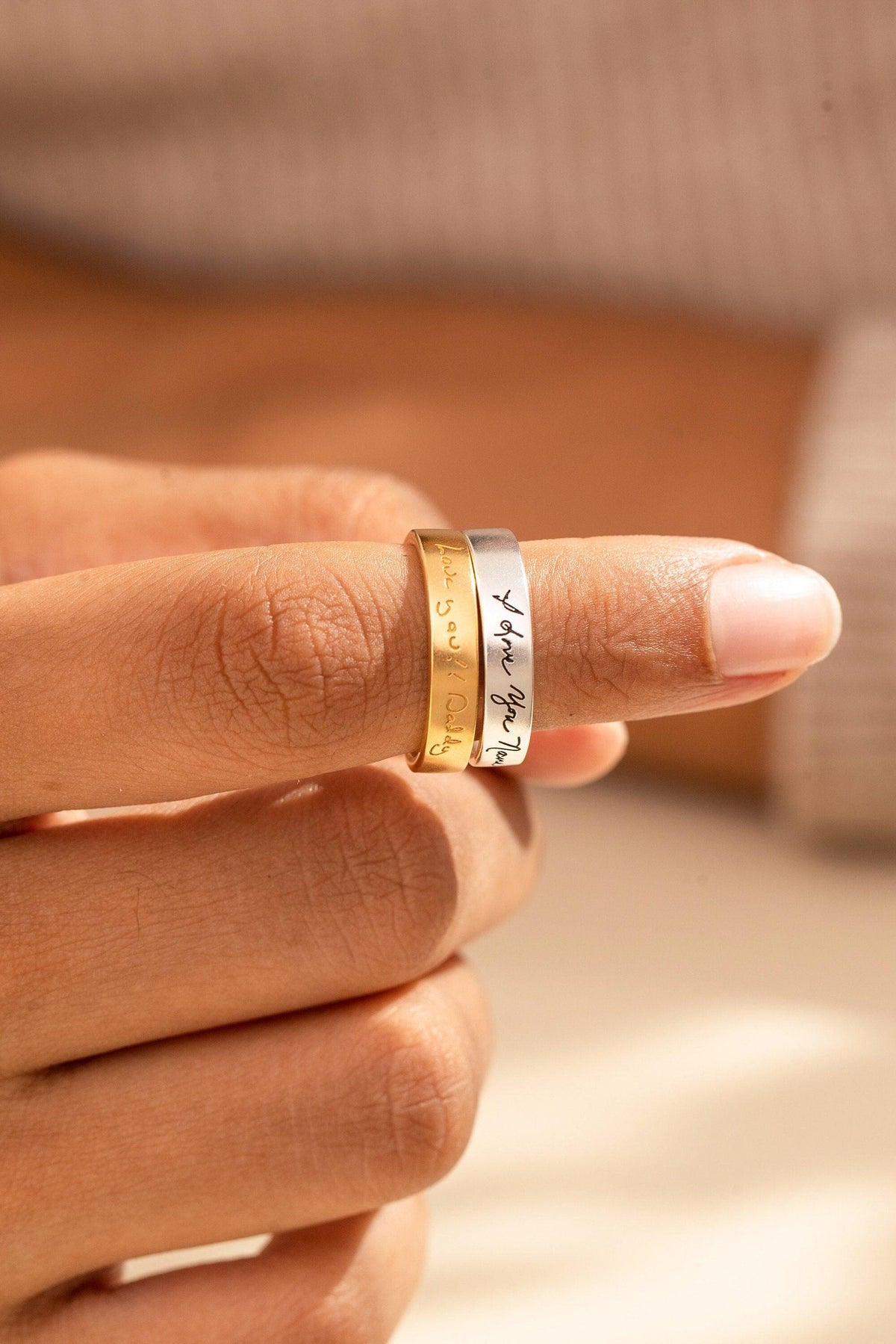 Handwriting Ring for Mom — photo 1