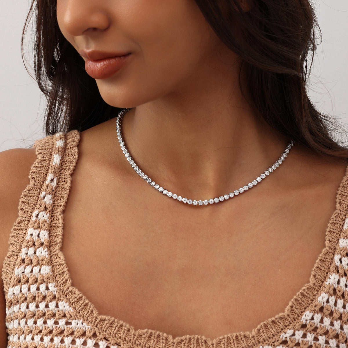 Classic Tennis Necklace — photo 4