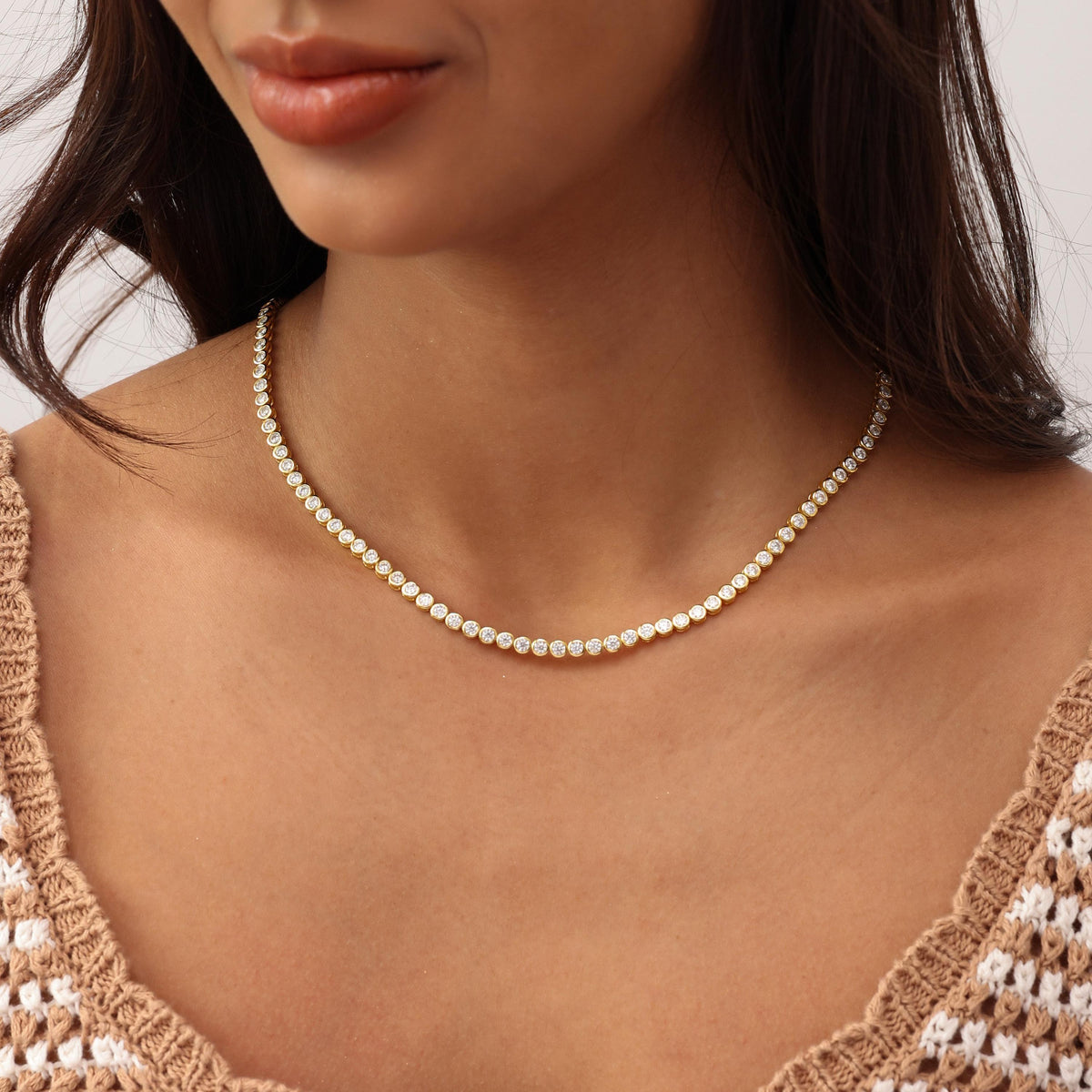 Classic Tennis Necklace — photo 8