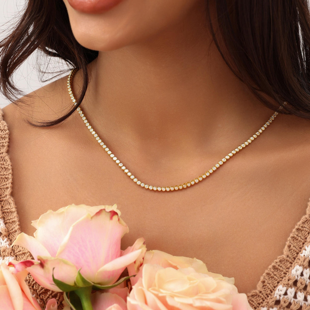 Classic Tennis Necklace — photo 14