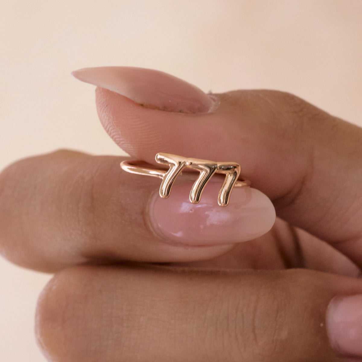 Personalized Lucky Number Ring — photo 7