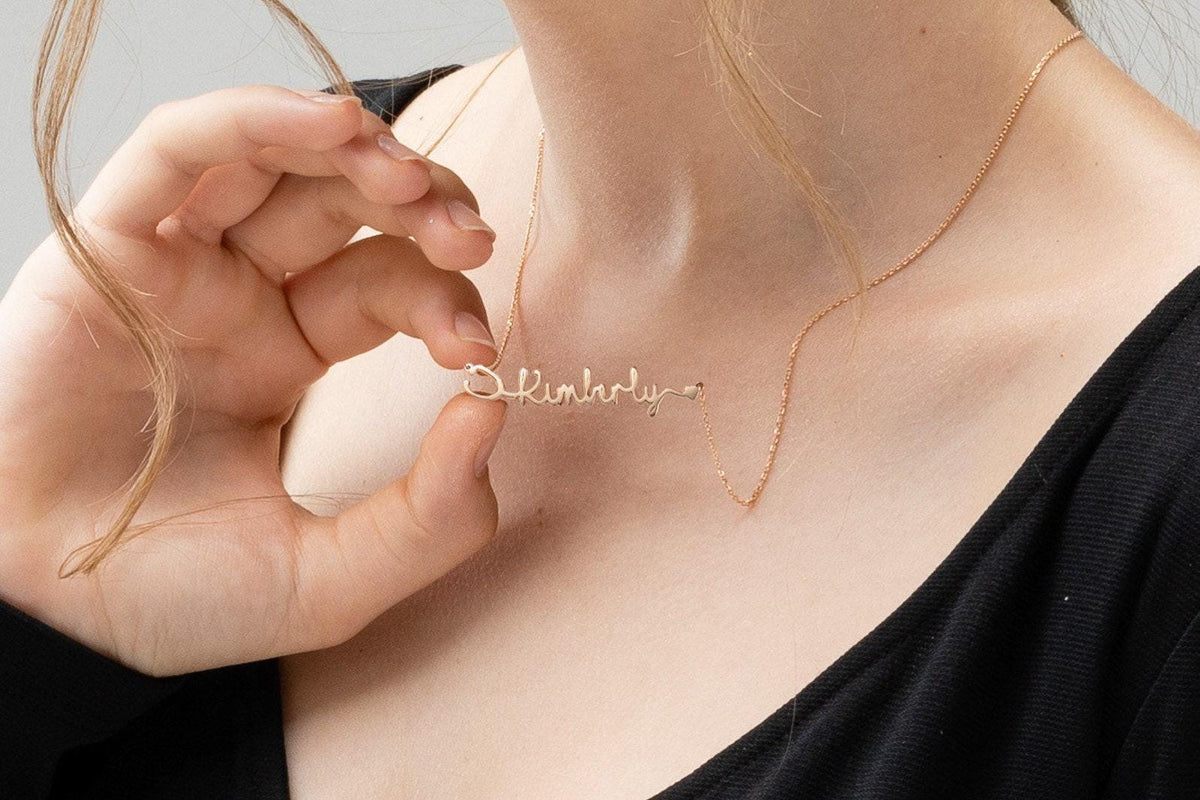 Dainty Stethoscope Name Necklace — photo 6