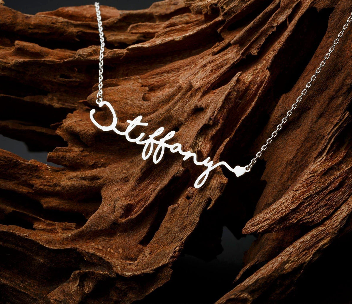 Dainty Stethoscope Name Necklace — photo 9