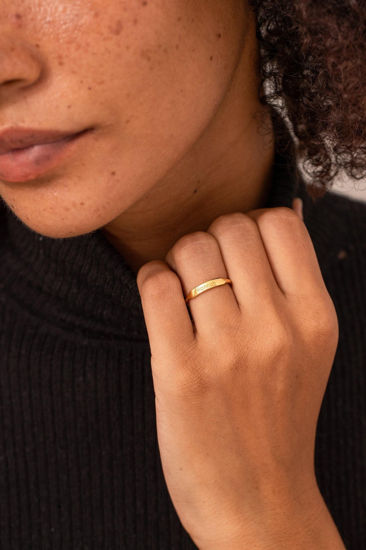 Mini Bar Name Ring — photo 1