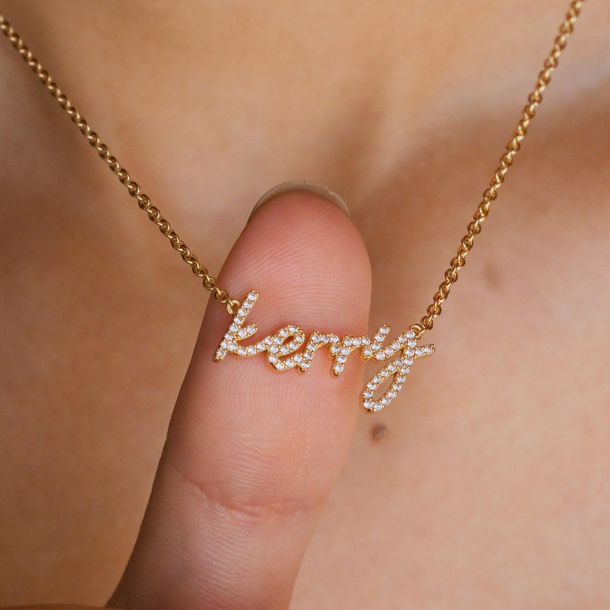 Sparkle Name Necklace — photo 5