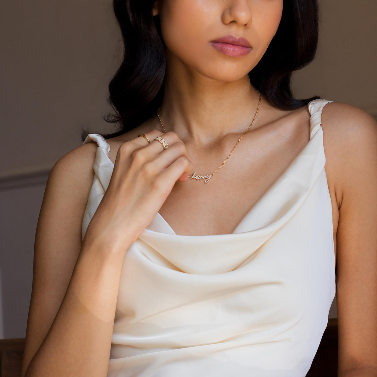 Sparkle Name Necklace — photo 8