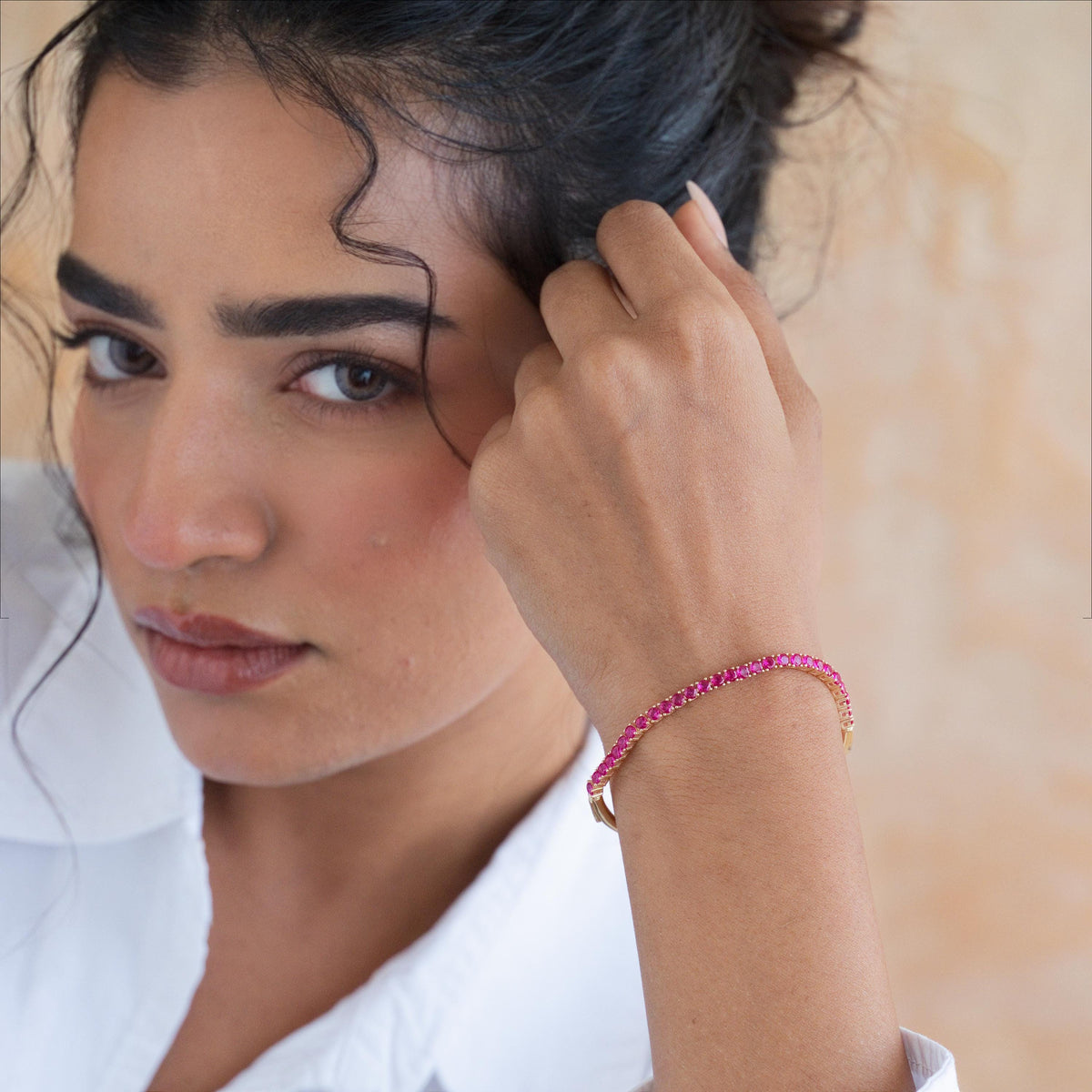 Half Collar Tennis with Removable Tennis Bracelet — photo 5