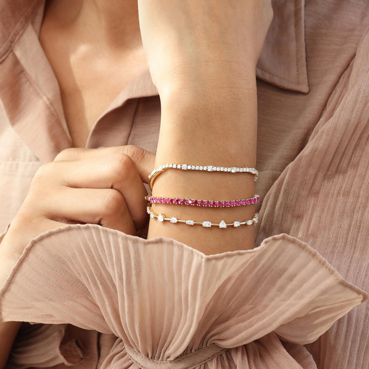 Multiway Tennis Choker Necklace — photo 8