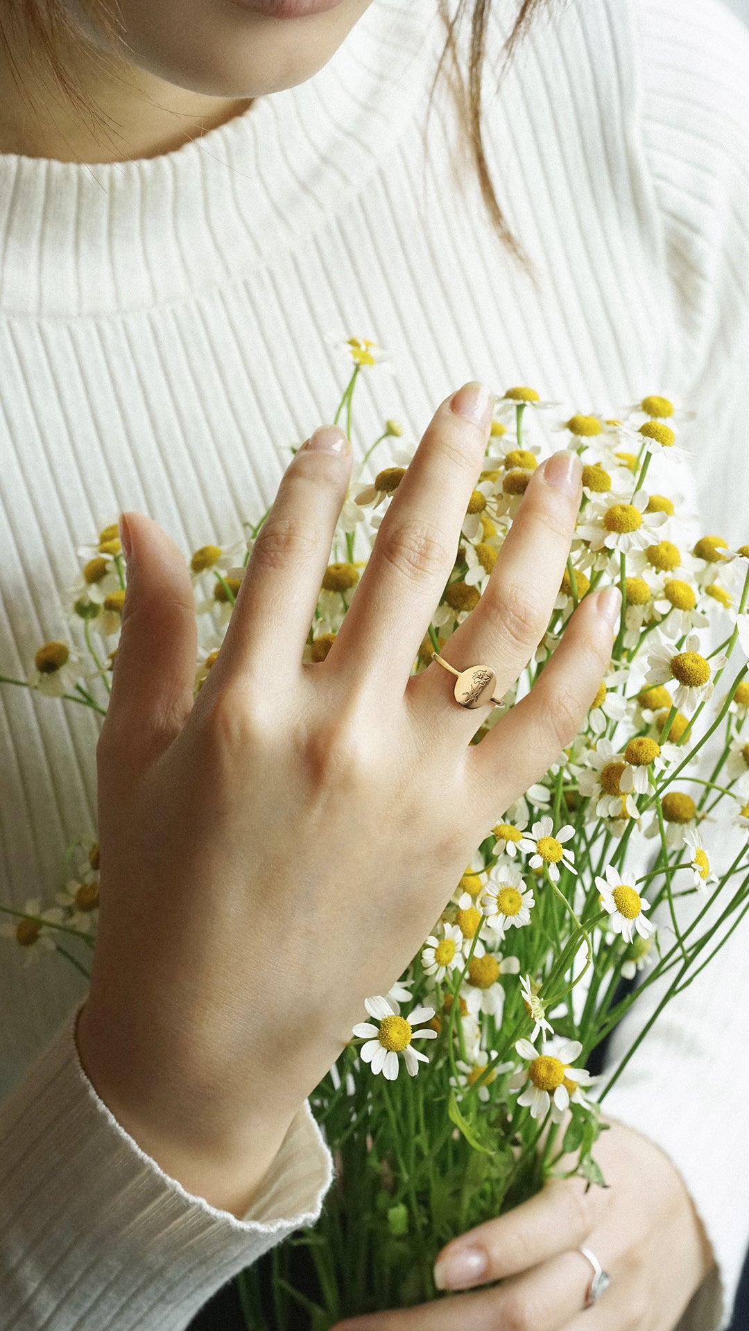 Birth Flower Ring